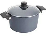 Woll Diamond LITE 124DPSL Kochtopf inkl. Deckel, Gusseisen/Gussaluminium, 24 cm