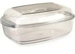 Pyrex 466A000/6343, Auflaufform, Rechteckig, Glas, Transparent, 220 - 300 &deg;C, 370 mm