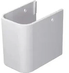 Duravit Duravit Halbs&auml;ule HAPPY D.2 210x310mm we - Wei&szlig;