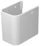 Duravit Halbs&auml;ule Happy D.2 f&uuml;r Waschtisch 231680, 263165, 231660, weiss mit