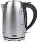 Princess 236018 Wasserkocher, 1,7 l, 2200 W, Edelstahl, Edelstahl,