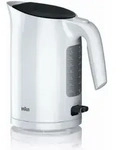 Braun PurEase WK 3100 BK, 1,7 l, 2200 W, Schwarz, Wasserstandsanzeige,