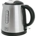 Melitta Prime Aqua mini Top, 1 l, 2200 W, Schwarz, Edelstahl, Edelstahl,
