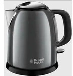 Russell Hobbs 24993-70 Wasserkocher, 1 l, Edelstahl, schwarz/grau - Schwarz/Grau