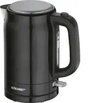 Cloer 4520, 1,7 l, 2200 W, Schwarz, Edelstahl, Wasserstandsanzeige,