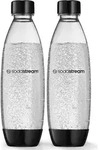 SodaStream Tritan-Flasche 1L schwarz Duopack - Schwarz/Transparent