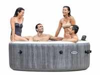 Pool PureSPA 28440 Bubble 'Greywood Deluxe' rund, 196/145cm Durchmesser