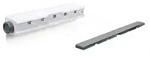 Relaxdays Wandtrockner HBT:7x47x7,5cm, Kunststoff, mit W&auml;scheseil, 5 Leinen,