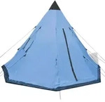vidaXL Zelt f&uuml;r 4 Personen Blau - Blau