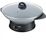 Tefal WK302013, 8 Person(en), Schwarz, Grau, Rund, Drehregler, Glas, 2 m -