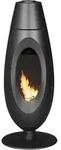 Invicta P614904, Freistehende Feuerstelle, Geschlossen, Brennholz, Anthrazit,