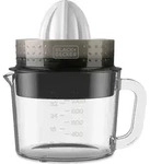 Black & Decker BXCJ30E Zitruspresse 30W wei&szlig; - Schwarz/Transparent