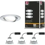 Paulmann LED Einbauleuchte Nova Plus Basisset schwenkbar - Silber