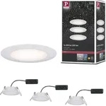 Paulmann Premium LED Einbauleuchte Suon Basisset - Silber/Wei&szlig;