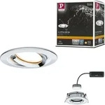 Paulmann LED Einbauleuchte Nova Plus Einzelleuchte schwenkbar - Silber