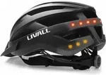 Livall Fahrradhelm MT1, schwarz/anthra, M 54-58 - Schwarz