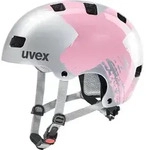 Uvex kid 3, Integralhelm, Hartschalenbau, Glanz - Silber