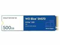 WESTERN DIGITAL M.2 SSD WD Blue SN570, 500 GB, NVMe, intern