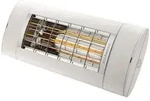 ETHERMA 9300109/ 9300110 Heizstrahler, Stand-/Wandger&auml;t, 2500 Watt - Wei&szlig;