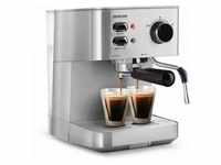 Sencor SES 4010SS, Espressomaschine, 1,5 l, Gemahlener Kaffee, 1050 W, Edelstahl