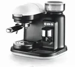 Ariete MODERNA Siebtr&auml;ger-Espressomaschine mit Mahlwerk schwarz/wei&szlig; - Wei&szlig;