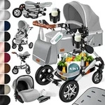 KESSER&reg; Loops Kinderwagen 4 in 1 Kombikinderwagen Komplett-Set auch als Buggy f&uuml;r