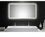 LED Spiegel 120x65 cm mit Touch Bedienung