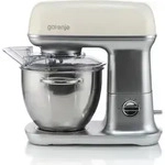 Gorenje MMC1000RL K&uuml;chenmaschine, 4,5 l, Champagner, Edelstahl, Wei&szlig;, 1,1 m,...