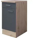 Flex Well Unterschrank mit Schublade und Dreht&uuml;r Tiago BxTxH 40 x 60 x 85 cm