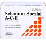 Selenium Spezial A-C-E Selenhefe-Vitamintabletten, 180 St. Tabletten