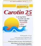 CAROTIN 25 Feingold, 40 St KAP