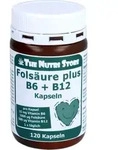 The Nutri Store Fols&auml;ure plus B12 + B6 Kapseln, 120 St. Kapseln