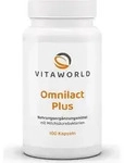 Vitaworld Omnilact Plus | 100 Kapseln | 10 Milliarden Milchs&auml;urebakterien | 10