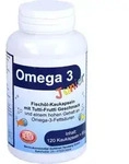 BERCO Omega 3 Junior Fisch&ouml;l-Kaukapseln, 120 St. Kapseln