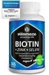 vitamaze Biotin + Zink + Selen Tabletten, 365 St. Tabletten