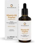 Vitaworld Vitamin D3 Tropfen 1.000 I.E. | 50 ml | hohe Bioverf&uuml;gbarkeit | leicht