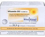 Vita Vital Vitamin D3 10,000 i.E. Kapseln, 50 St. Kapseln