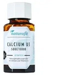 naturafit Calcium D3 500/1000 Kapseln, 60 St. Kapseln