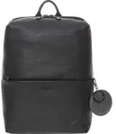 Mellow Leather - Rucksack 13" 36 cm Leder (scarab) - Schwarz