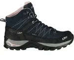 CMP Rigel Mid WMN Wanderstiefel Grau - Schwarz/Dunkelblau - 37