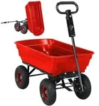 Miweba Bollerwagen Dumper | Transportwagen mit Kippfunktion - Handkarre -...
