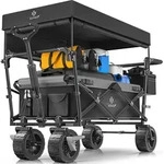 KESSER&reg; Bollerwagen faltbar GT9000 Handwagen mit Dach | Transportwagen max.