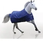BUCAS Irish Turnout 50 g navy gold Winterdecke, Regendecke , Buc17_Gr.:120cm -