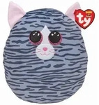 Ty 39290 - Kiki Katze - Squish A Boo / Squishy Beanies - 20cm (10") - Grau/Rosa