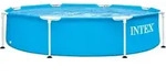 INTEX Frame Pool 28205NP &Oslash;244x51cm &ndash; Aufstellpool mit Metallrahmen robust