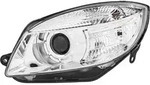 Hella Scheinwerfer links f&uuml;r Skoda Fabia 2 bis 3/2010 Roomster