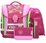 McNeill Ergo Light Compact flex Schulranzen-Set 4tlg. - Rosa