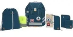 L&auml;ssig School Set Unique Navy TB082021-5313 7Tlg. Schulranzenset - Blau