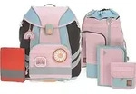 Schulranzen-Set 9tlg 30x25x40cm rosa - Rosa