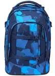 Satch Pack Schulrucksack Troublemaker, Farbe/Muster: blue, light blue - Blau